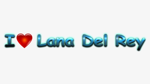 Lana Del Rey Heart Name Transparent Png - Heart, Png Download, Free Download