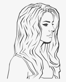 Lana Del Rey Lineart, HD Png Download, Free Download