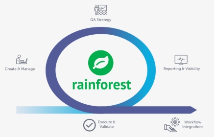 Rainforest Qa Workflow - Rainforest, HD Png Download, Free Download