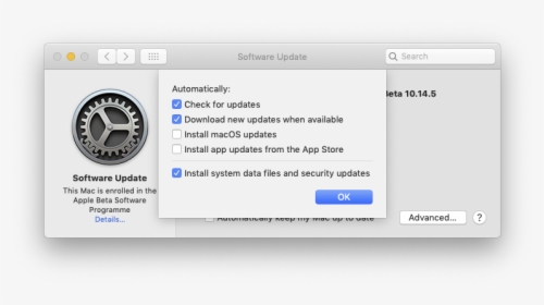 Mac Software Update Notification, HD Png Download, Free Download