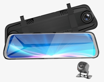 Mirror Hd Dash Cam For Car - 9.66 Inch Screen Starlight Night Vision Dash Cam, HD Png Download, Free Download