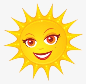 Солнце С Лицом - Hot Summer Sun, HD Png Download, Free Download