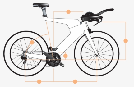 Dimond Measurements - Hybrid Bicycle, HD Png Download, Free Download