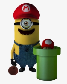 Minion Mario Bros, HD Png Download, Free Download