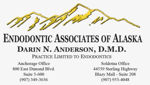 Link To Endodontic Associates Of Alaska Home Page - Calligraphy, HD Png Download, Free Download