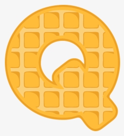 Q Alphabet Waffle, HD Png Download, Free Download