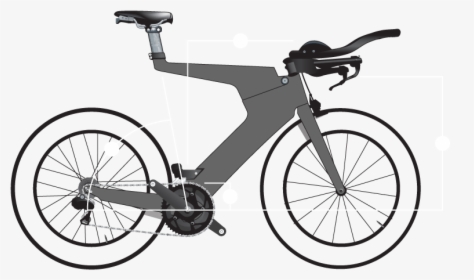 Dimond Geometry - Hybrid Bicycle, HD Png Download, Free Download