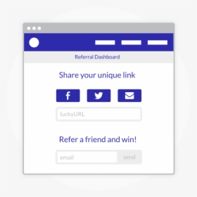 Refer A Friend Viral Loops Referral Template - Viral Loops Ltd, HD Png Download, Free Download