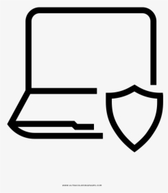 Antivirus Coloring Page, HD Png Download, Free Download