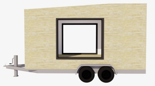 Tilde"s Multi-functional Roll Out Tiny House Design - Plywood, HD Png Download, Free Download