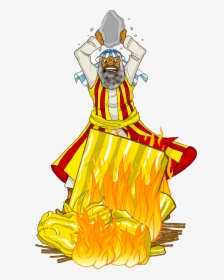 Moses Burn The Golden Calf, HD Png Download, Free Download