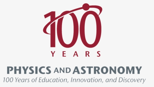 100 Years Physics And Astronomy Logo - Tipografia Stone Sans, HD Png Download, Free Download