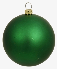 Green Christmas Ball Png Image - Png Decoration Christmas Ball, Transparent Png, Free Download