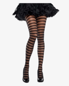 Adult Black Stripe Tights - Wicked Witch Of The West Daughter, HD Png Download, Free Download