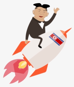 Rocket Launch Cliparts - Guy On Rocket Png, Transparent Png, Free Download