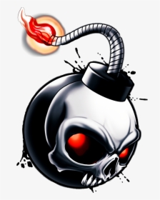 Bomb With Skull Tattoo, HD Png Download, Free Download