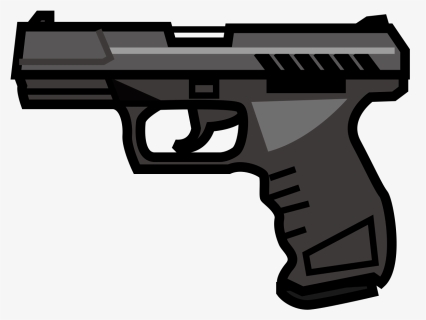 Transparent Background Gun Clipart, HD Png Download, Free Download