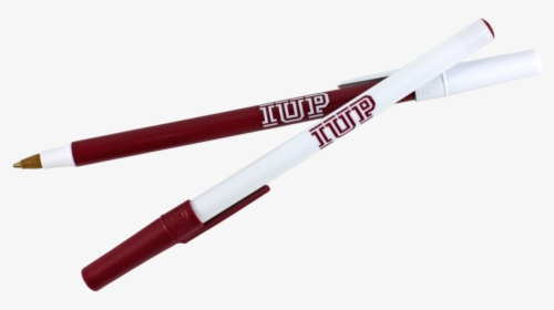 Pen, Bic Round Stic, Iup Logo - Baseball, HD Png Download, Free Download