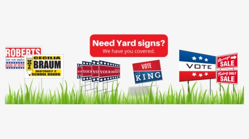 Yard Signs - Grass, HD Png Download, Free Download