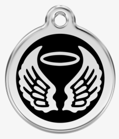 Angel Wings Id Tag - Pet Tag, HD Png Download, Free Download