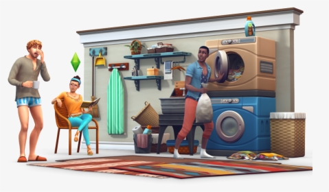Sims 4 Laundry Day Render - Sims 4 Laundry Day, HD Png Download, Free Download