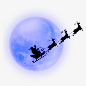 #santa - Reindeer, HD Png Download, Free Download