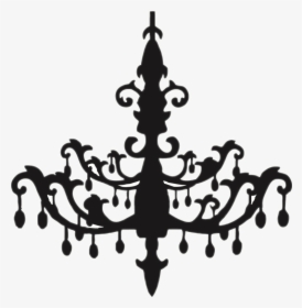 Chandelier Silhouette Png - Chandelier Clipart, Transparent Png, Free Download