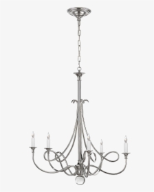Chandelier Drawing Old - Curvy Chandelier, HD Png Download, Free Download