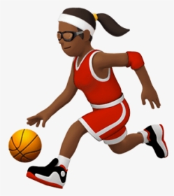 Basketball Girl Emoji, HD Png Download, Free Download