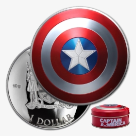 Ikfid11940 1 - Marvel Captain America Shield Coin, HD Png Download, Free Download