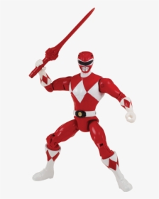 Mighty Morphin Power Rangers Red Ranger Figure, HD Png Download, Free Download