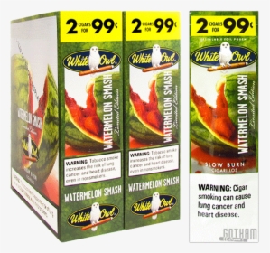 White Owl Cigarillos Watermelon Smash Box And Foil - Limited Edition White Owl Cigars, HD Png Download, Free Download