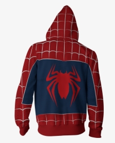 The Amazing Spider-man 2 Peter Parker Cosplay Zip Up - My Hero Academia Hoodie Kirishima, HD Png Download, Free Download