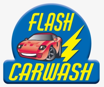 Flash Car Wash - Sports Car, HD Png Download, Free Download