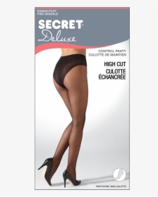 High Cut Lace Panty - Secret Thigh Highs, HD Png Download, Free Download