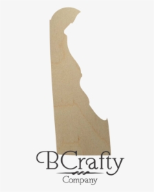 Wooden Delaware State Shape Cutout - Plywood, HD Png Download, Free Download
