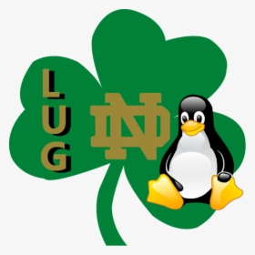 Linux User Group Of Notre Dame - Linux And Windows Logo, HD Png Download, Free Download