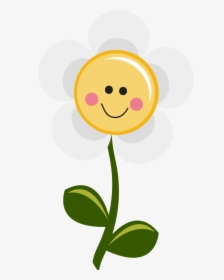 Happy Daisy Flower Clipart , Png Download - Happy Daisy Flower Clip Art, Transparent Png, Free Download