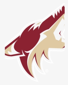 Sports Phoenix Coyotes Wallpaper - Arizona Coyotes Black Logo, HD Png Download, Free Download
