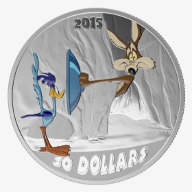 Road Runner Coyote Silver Coin, HD Png Download, Free Download