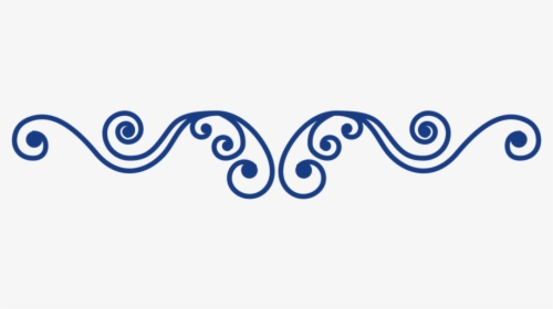 Scroll Blue - Beautiful Frame Icon, HD Png Download, Free Download