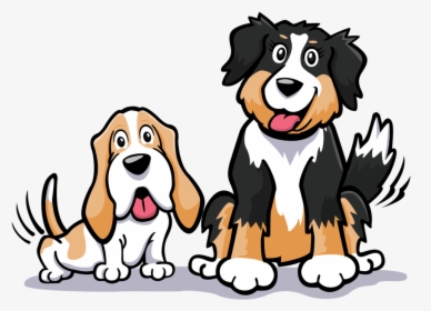 Bernese And Bassetmascot - Jollytails, HD Png Download, Free Download