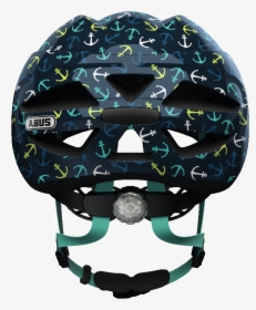 1 Blue Anchor Back View - Abus Fahrradhelm Hubble Horse, HD Png Download, Free Download
