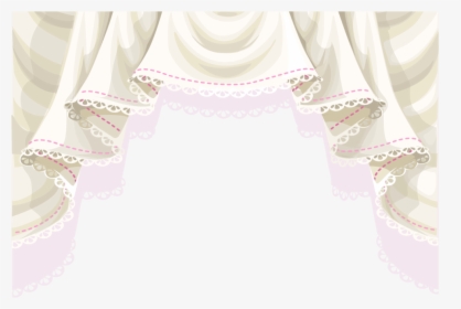 #mq #white #lace #curtain #curtains - Ruffle, HD Png Download, Free Download