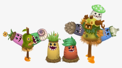 Dipsters On Fire Haven - My Singing Monsters Gobble Gourd, HD Png Download, Free Download