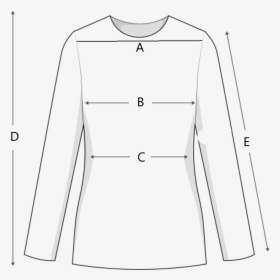Size-chart Illustration - Sweater, HD Png Download, Free Download