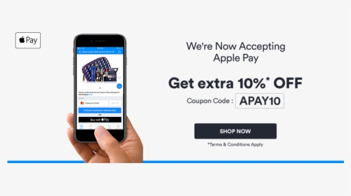 Get Extra 10%* Off - Apple Pay, HD Png Download, Free Download