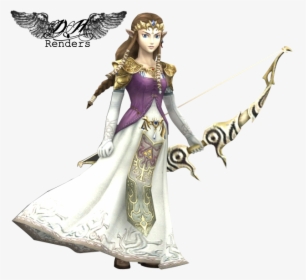 Princess Zelda Bow And Arrow , Png Download - Princess Zelda Bow And Arrow, Transparent Png, Free Download