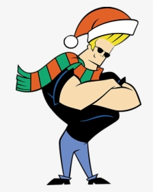 Johnny Bravo Christmas Outfit - Johnny Bravo Merry Christmas, HD Png Download, Free Download