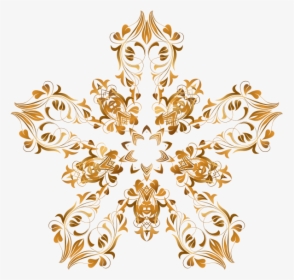 Flourish Decorative Star - Clip Art, HD Png Download, Free Download